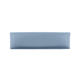 Geekria Protein Leather Headband Pad Compatible with SONY MDR-100ABN, WH-H900N, Headphones Replacement Band, Headset Head Cushion Cover Repair Part (Moonlight Blue)