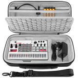 Geekria Hard Shell Travel Case Compatible with Korg Volca Drum / Volca Keys / Volca Beats / Volca FM2 / Volca Sample 2 / Volca Bass Audio Sampler Carrying Bag (Dark Gray)