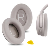 Geekria Replacement Ear Pads for Bose New QuietComfort, QC 45, QuietComfort Se/QuietComfort Wireless with Video Guide (Sandstone)