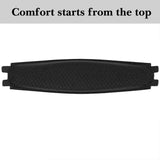Geekria Mesh Fabric Headband Pad Compatible with HyperX Cloud Flight/ Flight S Headphones, Replacement Band Repair Part (Black)