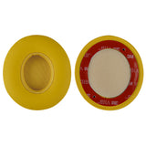 Geekria QuickFit Replacement Ear Pads for Beats Solo 3 (A1796), Solo 3.0 Wireless On-Ear Headphones Ear Cushions, Headset Earpads, Ear Cups Cover Repair Parts (Club Yellow)