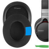 Geekria Sport Cooling Gel Replacement Ear Pads for Sony MDR-1ABT, MDR-1RBT, MDR-1RNC Headphones Ear Cushions, Headset Earpads, Ear Cups Cover Repair Parts (Black)