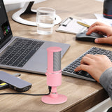Geekria for Creators USB A to Micro USB Microphone Cable 9 ft / 280 CM, Compatible with Razer Seiren Emote, Seiren X, Mic Cord (Black)