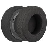Geekria Comfort Mesh Fabric Replacement Ear Pads for Corsair Virtuoso RGB, Virtuoso RGB Wireless SE, Virtuoso RGB Wireless XT Headphones Ear Cushions, Ear Cups Cover Repair Parts (Black)