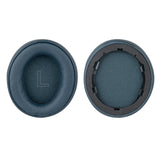 Geekria QuickFit Replacement Ear Pads for Anker Soundcore Life Q30, Soundcore by Anker Life Q35 Headphones Ear Cushions, Repair Parts (Obsidian Blue)