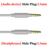 Geekria Audio Cable Compatible with Bang & Olufsen HX, H95, Portal, H9 3rd Gen, H9i, H8i, H9, H8, H7, H6, H4, H2 Headphones, 3.5mm to 3.5mm Replacement Stereo Cord (4 ft/1.2 m)