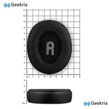 Geekria Replacement Ear Pads Compatible with JBL Tune 720BT/ 750BTNC/ 710BT/ 700BT/ 760NC/ 770NC Wireless Over-Ear Headphones Ear Cushions, Repair Parts (Black)