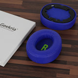 Geekria QuickFit Replacement Ear Pads for JBL JR460 Headphones Ear Cushions, Repair Parts (Dark Blue)
