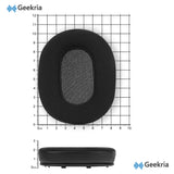 Geekria Sport Cooling-Gel Replacement Ear Pads for Sony ULT WEAR, WH-ULT900N Headphones, Ear Cushions, Repair Parts (Black)