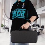 Geekria Low Profile TKL Keyboard Case, Compatible with Razer BlackWidow V4 Low Profile TKL, Redragon K621, ROCCAT Vulcan TKL Pro, 87 keys Hard Shell Travel Carrying bag (Dark Grey)