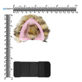 Geekria NOVA Headphone Beam Strap+Cat Ears Attachment Compatible with Bose, Sony, Skullcandy, Beats, Marshall Headphones, Easy DIY Installation, Comfortable & Stylish (Black / Leopard Print Pink)