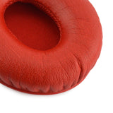 Geekria Replacement Ear Pads Compatible with Beats Solo HD On-Ear Headphones Ear Cushions, Repair Parts (Red)