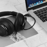 Geekria USB Headphones Charger Cable Compatible with Soundcore V40i, Boom 3i, Sleep A30, P41i, Space One/Q45, AeroClip, Liberty 5/4, Life P3, USB Replacement Power Charging Cord (1ft/30cm)