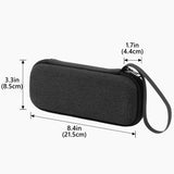 Geekria Hard Shell Travel Case, Compatible with Logitech Spotlight 2, Presentation Remote Carrying Bag (Dark Gray)