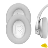 Geekria QuickFit Replacement Ear Pads for Anker Soundcore Life Q20, Q20+, Q20i, Life 2 (Not Fit for Life 2 Neo) Headphones, Repair Parts (Grey)