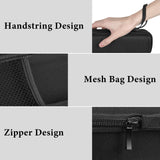 Geekria for Creators Microphone Case, Mic Carrying Case, Travel Protective Bag with Cable Storage Compatible with TONOR TW630, TW620, Dolphin MCX10, MCX20, Gemini Sound GMU-M100 (Black)