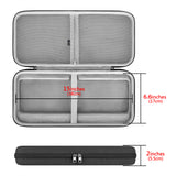 Geekria Keyboard Carrying Case, Hard Shell Protective Travel Bag, Compatible with Logitech MK470 Slim Wireless Keyboard and Mouse Combo, Logitech MK470, Logitech K585, Logitech K580 (Dark Gray)
