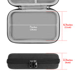 Geekria Numeric Keypad Carrying Case, Compatible with 8BitDo Retro 18 Mechanical Numpad, EPOMAKER EK21 Number Keyboard, Portable Number Pad Travel Bag (Dark Grey)