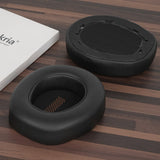 Geekria QuickFit Replacement Ear Pads for JBL Quantum 400 Headphones Ear Cushions, Repair Parts (Black)