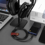 Geekria Audio Cable Compatible with Astro A40 tr, A40, A30, A10 Gen 2, A10 Gaming Headsets Cable, 1/8" (3.5mm) to 3.5mm Replacement Stereo Cord (5.6 ft/1.7 m)