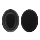 Geekria QuickFit Leatherette Replacement Ear Pads for Sennheiser PXC350, HD380, PC350, PC350 SE, PXE350, HME95, HMEC250, HD380 PRO Headphones Ear Cushions, Ear Cups Cover Repair Parts (Black)