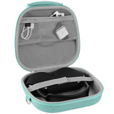 Geekria Shield Headphones Case Compatible with AirPods Max Headphones Case, Replacement Hard Shell Travel Carrying Bag with Cable Storage (Green)