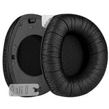 Geekria QuickFit Leatherette Replacement Ear Pads for Sennheiser RS160/170/180, HDR160/170/180 Comfortable Ear Cushions, Repair Parts (Black)