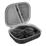 Geekria PRO Rugged Headphones Case Compatible with JBL TUNE 770NC/750/710BT, Live 770NC , Hard Shell, Durable, Multi-Layer Protection Travel Carrying Bag (Black)