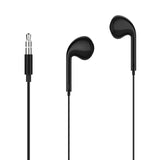 Geekria Headphones Compatible with Roku Remote, Short 3.5mm Wired In-Ear Headphone Compatible with Roku Voice Remote Pro, Ultra Remote, Hear Your Favorite Movies and TV Shows (Black, 2.6 ft)