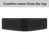 Geekria Velour Headband Pad Compatible with Sennheiser HD620S, HD400 Pro, HD560S Headphones, Replacement Band Repair Part (Black)