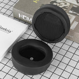 Geekria Sport Cooling Gel Replacement Ear Pads Compatible with Audeze Maxwell Wireless Headphones, Smooth Ice Silk Fabric Earpads and Ear Cushions Repair Parts (Black)