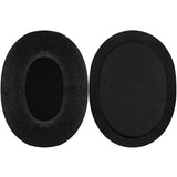Geekria Comfort Velour Replacement Ear Pads for Sennheiser HD 280/ HD 280-Pro/ HD 281, HMD 280/ HMD 281 Headphones Ear Cushions, Repair Parts (Black)