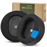 Geekria Sport Cooling Gel Replacement Ear Pads Compatible with Audeze Maxwell Wireless Headphones, Breathable Mesh Fabric Earpads and Ear Cushions Repair Parts (Black)