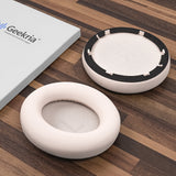 Geekria Replacement Ear Pads Compatible with Anker Soundcore Space One Headphones Ear Cushions, Repair Parts (Latte Cream)