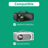Geekria Hard Shell Travel Case Compatible with ONOAYO ONO3Pro, Lisowod L61Pro, Outdoor 4K Projector Carrying Bag (Dark Grey)