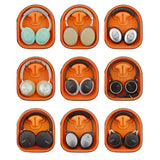 Geekria Shield Headphones Case Compatible with Parrot Zik 2.0, Zik 3, Zik Case, Replacement Hard Shell Travel Carrying Bag with Cable Storage (Black)