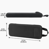 Geekria Keyboard Hard Shell Travel Case Compatible with Logitech MX Keys Mini + MX Master 4 / 3S, Computer Keyboard and Mouse Combo Carrying Bag (Dark Grey)