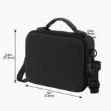 Geekria Hard Shell Travel Case Compatible with XbotGo Falcon, Tracking Sport Camera Carrying Bag (Dark Grey)