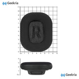 Geekria Sport Cooling-Gel Replacement Ear Pads for Apple AirPods MAX (A3184) (A2096) Headphones Ear Cushions, Repair Parts (Black)