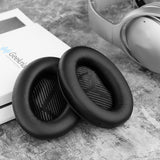 Geekria Replacement Ear Pads for Bose New QuietComfort, QC 45/ 35II/ 35IIGaming/ 35/ 25/ 15/ SE, AE 2/2i/2w, SoundTrue, SoundLink AE2 Headphones, Ear Cushions with Video Guide (Black)