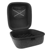 Geekria Shield Case for Large-Sized Over-Ear Headphones, Replacement Protective Hard Shell Travel Carrying Bag, Compatible with Sennheiser HD820, HD800, Pulse Elite (Dark Grey)