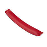 Geekria Protein Leather Headband Pad Compatible with Edifier K815, W800BT, W808BT Headphones Replacement Band, Headset Head Cushion Cover Repair Part (Red)