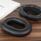 Geekria Replacement Ear Pads Compatible with Sony MDR-1AM2 ( MDR1AM2 MDR-1AM2/B) Headphones, Repair Parts with Video Guide (Black / Plastic Ring)