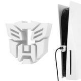 Geekria Cable Plug Protector Compatible with PlayStation 5, PSVR 2 Durable Replacement Line Cover, Anti-Drop Charger Cord Sleeve Management (White)
