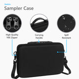 Geekria Hard Shell Travel Case Compatible with Akai Professional MPC Sample Portable Groovebox, Audio Sampler Carrying Bag (Black)