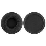 Geekria QuickFit Leatherette Replacement Ear Pads for Sony MDR-V55 V500DJ Headphones Ear Cushions, Headset Earpads, Ear Cups Cover Repair Parts (Black)