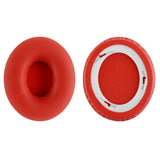 Geekria Replacement Ear Pads Compatible with Beats Solo HD On-Ear Headphones Ear Cushions, Repair Parts (Red)