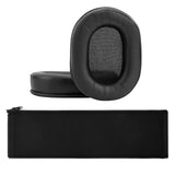 Geekria Earpads and Headband Cover Compatible with ATH-MSR7, MSR7NC, MSR7BK, MSR7GM Headphones / Ear Cushion + Headband Protector Cover / Earpads + Headband Protective Sleeve Repair Parts