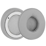 Geekria Replacement Ear Pads Compatible with Beats Solo2 Wired (B0518) Headphones (Not fit Solo2 Wireless), Ear Cushions (Grey)