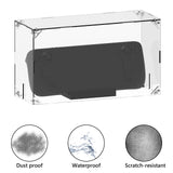Geekria Acrylic Dust Cover Compatible with Steam Deck Charging Dock, Anti Scratch Waterproof Transparent Display Box